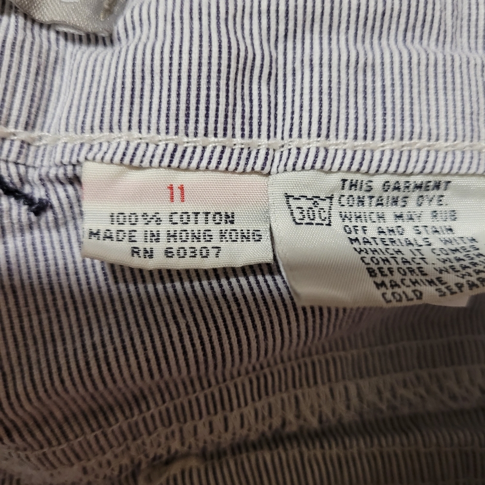 Women's Ubfree shorts, size 11, demin stripes - Picture 8 of 10